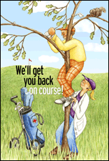 We put you back on course!