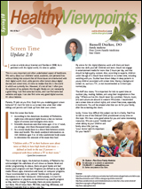 Fall 2015 Healthy ViewPoints Newsletter